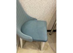 Стул на металлокаркасе Kora green / black фото покупателя 54