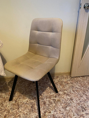 Стул на металлокаркасе Чилли зеленый / черный фото покупателя 1193