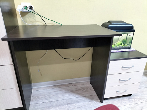 Стол письменный Kiwi дуб молочный  - Уцененный экземпляр фото покупателя 33