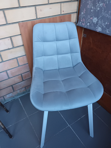 Стул на металлокаркасе Челси К бирюзовый / черный фото покупателя 59