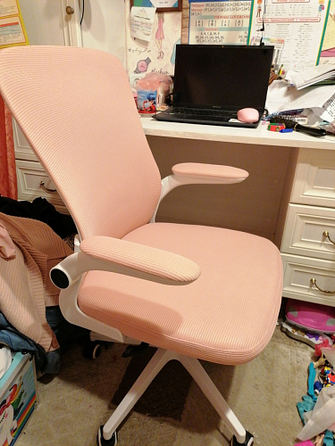 Компьютерное кресло Konfi light gray / blue / white фото покупателя 3