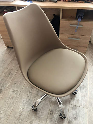 Компьютерное кресло Kolin cappuccino / chrome фото покупателя 18