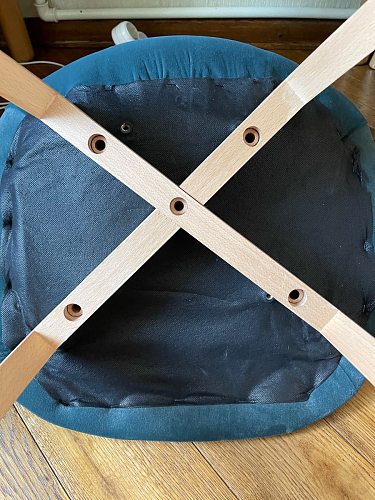 Деревянный стул Filip green фото покупателя 4