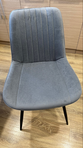 Комплект стульев Вейв 4 шт светло-серый / черный фото покупателя 49