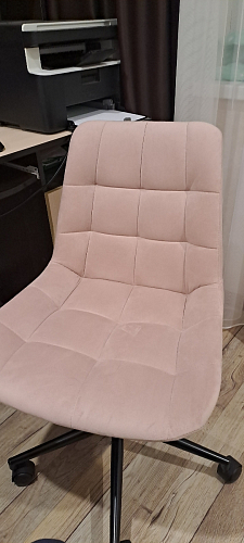 Компьютерное кресло Честер кирпичный / черный фото покупателя 41