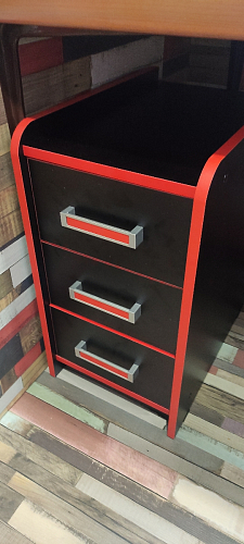 Тумба Ханна черная / красная - Уцененный экземпляр фото покупателя 63