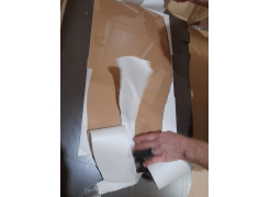 Журнальный стол Барон 2 вишня оксфорд фото покупателя 3