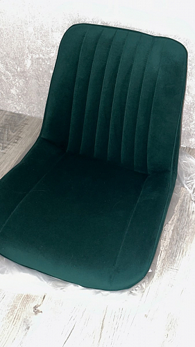 Стул на металлокаркасе Седа 360 К латте (velutto 08) / белый фото покупателя 111