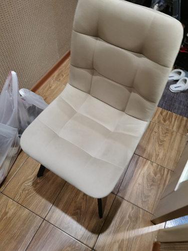 Стул на металлокаркасе Чилли зеленый / черный фото покупателя 1247