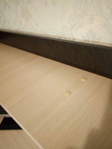 Компьютерный стол Грета-1 ясень шимо / дуб сонома фото покупателя 6