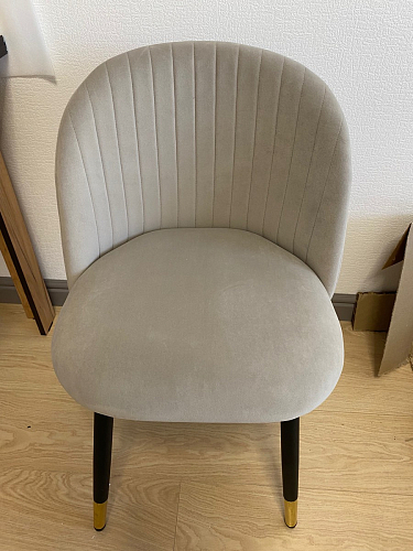 Стул на металлокаркасе Gabi latte / gold / black фото покупателя 834