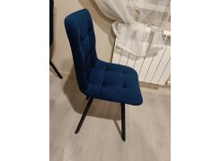 Стул на металлокаркасе Чилли светло-серый / черный фото покупателя 662