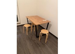 Стол Лота Лофт 120 25 мм сабия / черный матовый фото покупателя 93