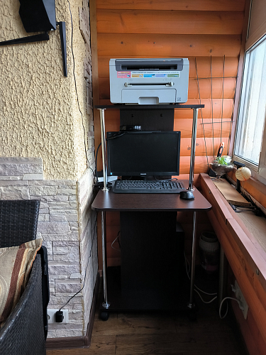 Компьютерный стол КСТ-12 венге фото покупателя 51