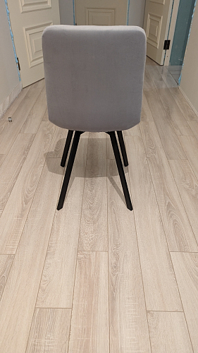 Стул на металлокаркасе Чилли черный / зеленый фото покупателя 1118