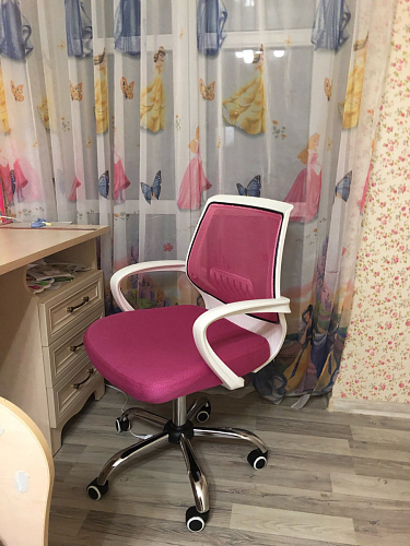 Компьютерное кресло Ergoplus light gray / white фото покупателя 26