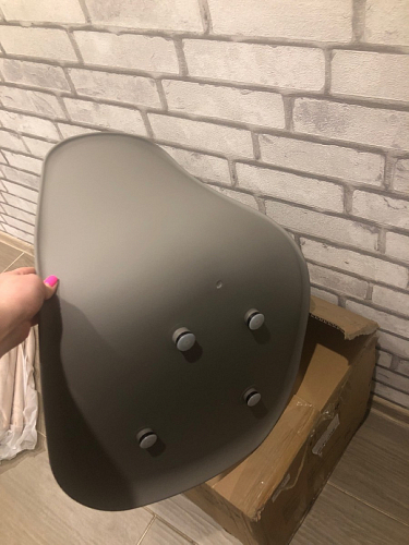 Пластиковый стул Eames PC-015 серый фото покупателя 327