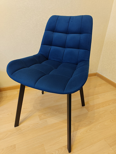 Стул на металлокаркасе Челси К крутящийся бирюзовый / черный фото покупателя 209