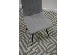 Стул на металлокаркасе Биджей velutto 32 / черный из шоурума 1