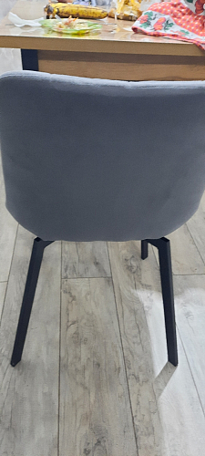 Стул на металлокаркасе Челси бежевый / белый каркас фото покупателя 247