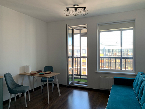 Стул на металлокаркасе Kora dark gray / black фото покупателя 47