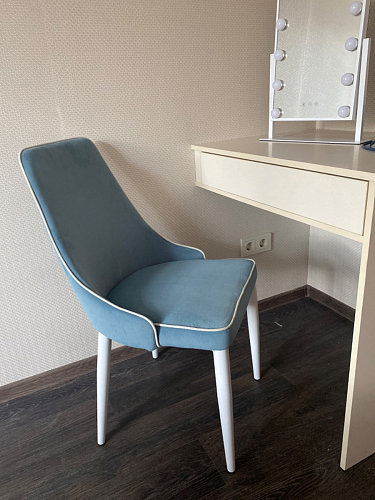 Стул на металлокаркасе Kora gray / black фото покупателя 256