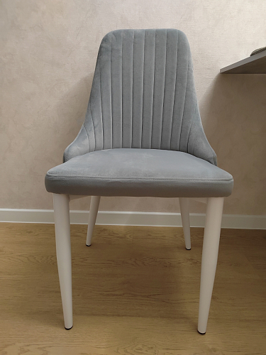 Стул на металлокаркасе Kora gray / black фото покупателя 436