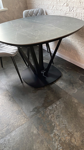 Керамический стол Азраун белый фото покупателя 2