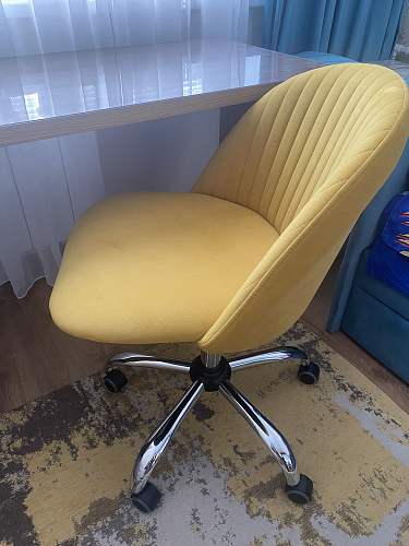 Компьютерное кресло Melody розовое фото покупателя 120