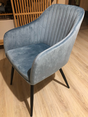 Стул на металлокаркасе Slam тёмно-серый фото покупателя 16