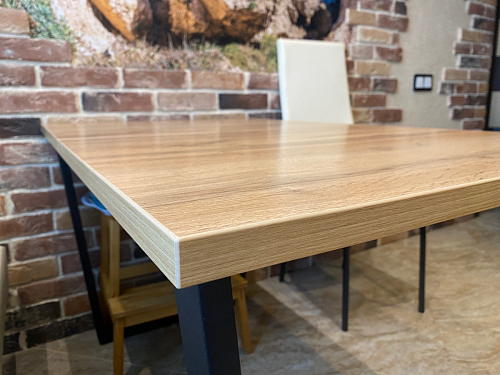 Стол Лота Лофт 120 32 мм бетон / черный матовый фото покупателя 618