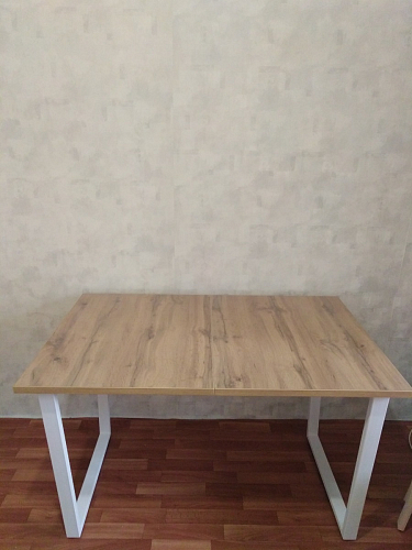 Стол раскладной Лота Лофт 120 25 мм юта / черный матовый фото покупателя 41