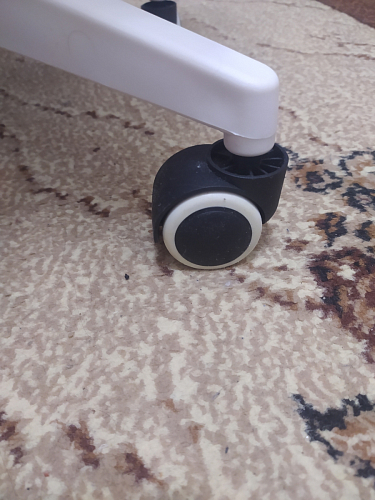 Компьютерное кресло Konfi dark gray / pink / white фото покупателя 87