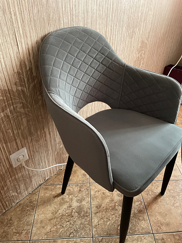 Стул на металлокаркасе Vener dark gray фото покупателя 1