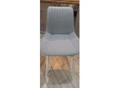 Стул на металлокаркасе Вейв светло-серый (hl 63) / 10К черный каркас фото покупателя 330