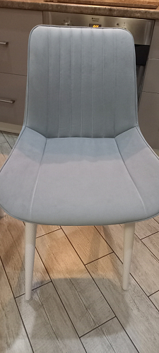 Стул на металлокаркасе Седа К латте / черный фото покупателя 330