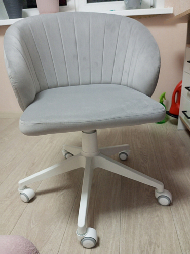 Компьютерное кресло Пард экокожа белый фото покупателя 219