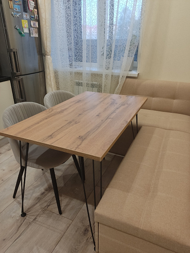 Стул на металлокаркасе Gabi gray / black фото покупателя 176