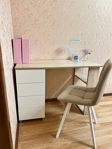 Стул на металлокаркасе Чилли зеленый / черный фото покупателя 959