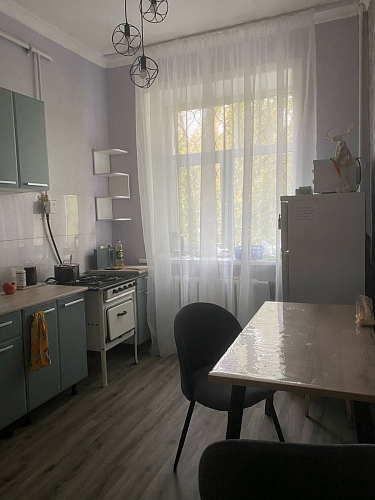 Деревянный стол Тринити Лофт 140х80 бетон светлый / черный матовый фото покупателя 199