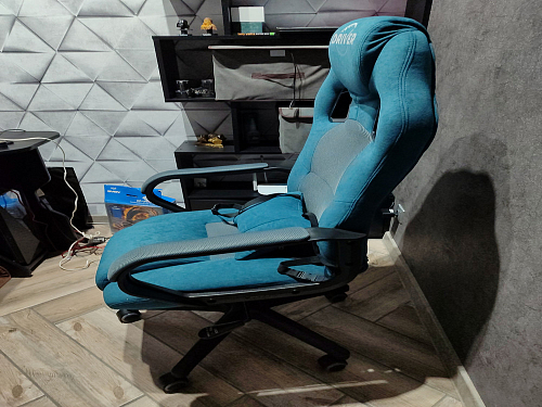 Компьютерное кресло Driver/Драйвер кожзам черный / серый фото покупателя 109