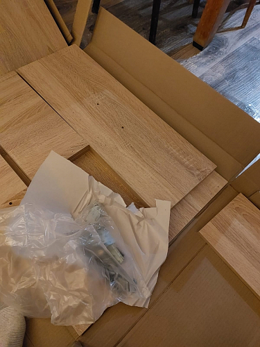 Стол-книжка Мечта дуб сонома  - Уцененный экземпляр фото покупателя 134