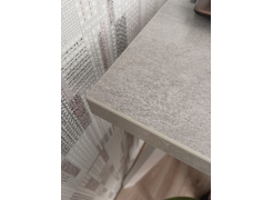 Стол Тринити Лофт 120 32 мм бетон / черный матовый фото покупателя 509