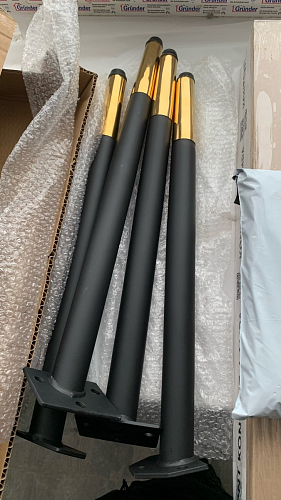 Стул на металлокаркасе Gabi gray / black фото покупателя 338