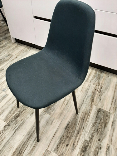 Стул на металлокаркасе Lilu dark grey / black фото покупателя 51