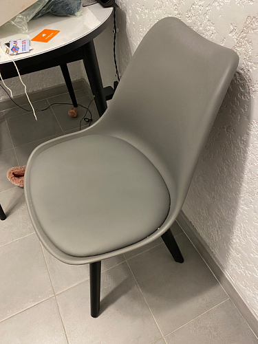 Стул Bonuss blue / wooden legs фото покупателя 101