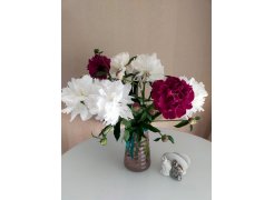 Стеклянный стол Tulip 90 white фото покупателя 22