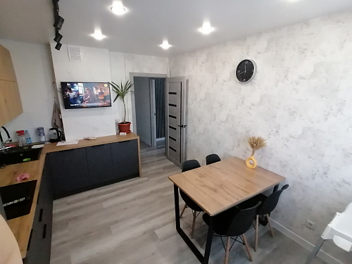 Стол раскладной Лота Лофт 120 25 мм юта / черный матовый фото покупателя 409