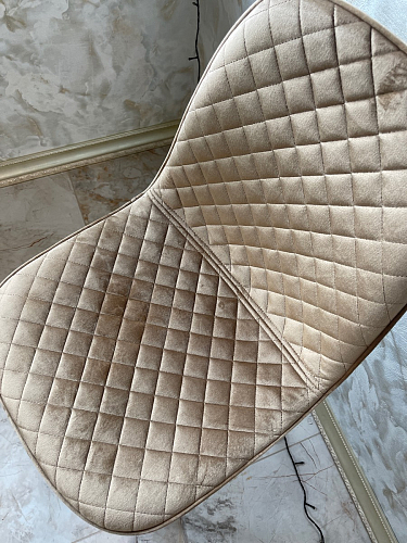 Стул на металлокаркасе Capri голубой фото покупателя 49