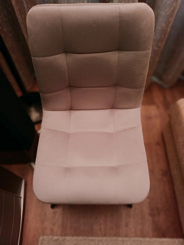 Стул на металлокаркасе Чилли синий / белый фото покупателя 836